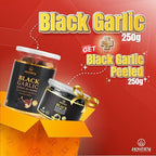Homtiem Black Garlic 8.82oz(250g), Whole Peeled Black Garlic, Natural organic sause whole cloves fermenter for 90 Days aged, Super Foods, Non-GMOs, Non-Additives, High in Antioxidants, Ready to Eat for Healthy Snack