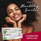 NutriBiotic – Dental Gel Plus, Truly Whitening, Wintergreen, 4.5 Oz | with GSE, Aloe, Vitamin C, Baking Soda & Dental Peroxide | Support Healthy Teeth & Gums | Fluoride-Free