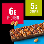 KIND Healthy Snacks Bars, Salted Caramel Dark Chocolate Nut, Gluten Free, Low Sugar, High Fiber Snacks, 6g Protein, 12 Count