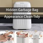 NALsa Trash can Gallon Plastic Automatic Trash Can, Garbage Can Waterproof Motion Sensor Trash Can Kitchen, Living Room, Bedroom, Office Trash Can (with Battery)