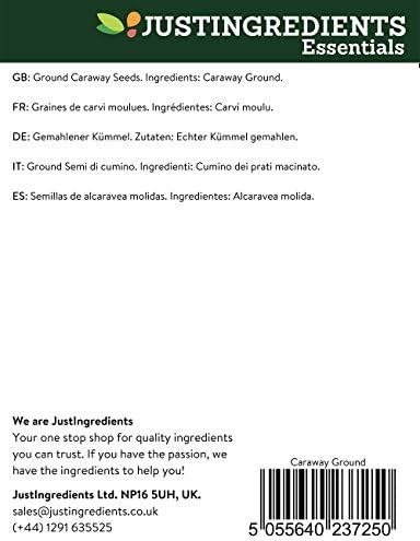 JustIngredients Caraway Ground Loose 250 g (Pack of 5)