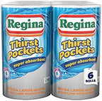 Regina Thirst Pockets Kitchen Roll, 6 Rolls