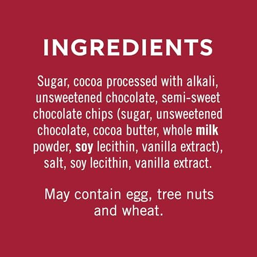 GHIRARDELLI Double Chocolate Hot Cocoa Mix, 8 Single-Serve Packets Rich and Decadent Hot Cocoa Made with Premium Chocolate