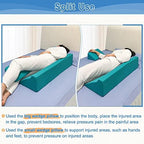 Bedsore Turning Wedge Pillow Side Sleeping Body Positioning Anti Bed Sores Treatment Bedridden Elderly Patient Foam Cushion Prevent Pressure Ulcer Incline Wedge Medical Nursing Care After Surgery