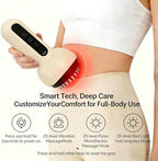 4-in-1 Body Sculpting Machine - Lymphatic Drainage Massager & Anit Cellulite Tool Help Skin Tightening & Reduce Stretch Marks, Firming Tool for Belly, Legs, Arms & Glutes - Improves Circulation