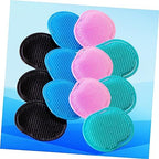 FRCOLOR 12Pcs Scalp Massage Hair Combs Plastic Lightweight Hair Washing Brushes for Home and Salon Use with Promoting Blood Flow and Scalp Care