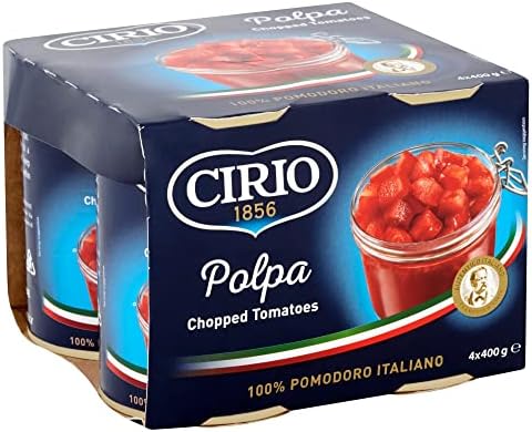 Cirio - Tomatoes - Chopped - 4x400g