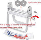 AmyZone Toothpaste Squeezer Full Metal Tube Squeezer Toothpaste Dispenser Tool Multifunctional Roller Squeezer for Toothpaste/Cosmetics/Paint Tube/Color Dye/Hand Cream/Artist/Hair Salon/Painter(Small)