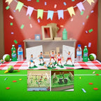 9Pcs Football/Soccer Toppers for Cake and Cupcakes Attractive Processed Cake Toppers for Sports Theme Baby Shower Party Supplies Cake Toppers Decorations, Frosting, Icing and Decorations