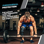 POWERLIX Leg Sleeve - Best Knee Brace for Leg Pain for Men & Women Knee Support for Running, Basketball, Weightlifting, Gym, Workout, Sports â€“Please Check Sizing Chart