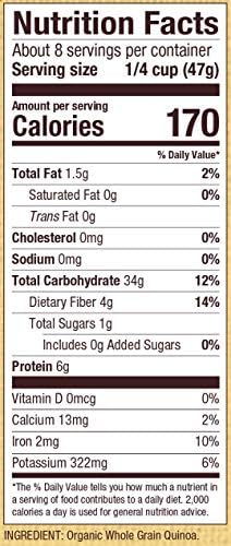 Bob's Red Mill Organic Tri-Color Quinoa, 13oz (Pack of 1) - Non GMO, Whole Grain, Vegan, Kosher