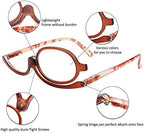 U Scinan Universal Presbyopic Glasses Flip-up Lens Make up Glasses Folding Magnifying Reading Eyeglasses+1.0~+4.0