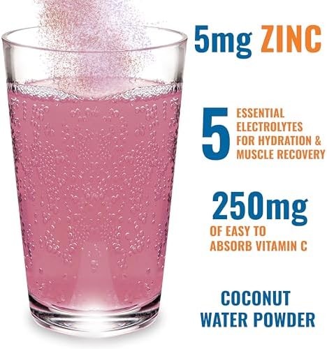 Ener-IV Electrolyte Drink Mix - Electrolytes Powder, Hydration Powder Drink, Hydrate Liquid Mix, Low Sugar Rehydration for Women & Men, Natural Flavors, Non GMO - Mixed Berry, 45 Servings