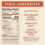 Rao's Homemade Arrabbiata Pizza Sauce Made with Italian Tomatoes, 12.3 oz