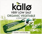 Kallo Organic Very Low Salt Vegetable Stock Cubes (6x10g) - Pack of 6