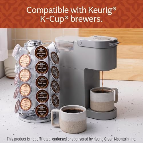 Don Francisco's 100% Colombia Supremo Coffee Pods, 55 Count, Medium Roast, Compatible with Keurig Brewers