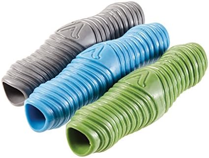 HealthSmart Groovy Grips Ergonomic Universal Handle Grips for Home, Kitchen, Sporting Equipment, Garden and the Outdoors, Comfortable and Versatile