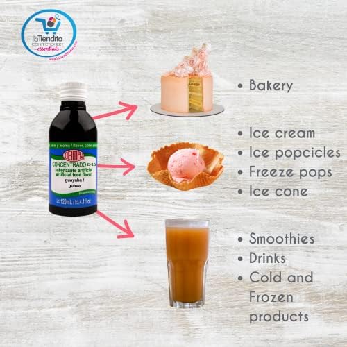 Deiman Artificial Food Flavoring Guava E-15 (4 fl oz)