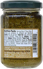 Mantova Organic Pesto Genovese (Pack of 4) 4.6 Oz