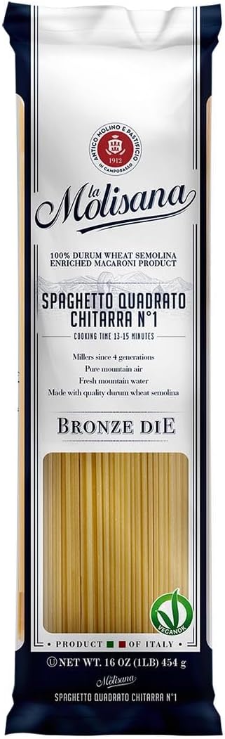 La Molisana Pasta Spaghetti Alla Chit 16 oz (Pack Of 6)