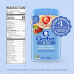 Gerber Stage 3 Baby Food, Oatmeal Banana Strawberry Cereal, Whole Grains, Iron, Baby Oatmeal Cereal