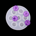 3D Blueberry Silicone Mould Cake Baking Decoration Sugar Chocolate Tool (7 Holes)