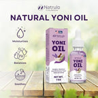 Yoni Oil – Natural Feminine Oil for Women, Odor Control, Dark Spots, Ingrown Hairs & Skin Brightening – pH Balanced, Moisturizing, Herbal Serum with Essential Oils – Intimate Vaginal Care, Made in USA