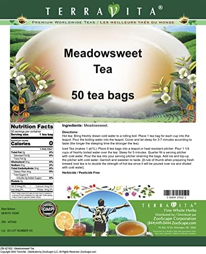 Meadowsweet Tea (50 tea bags, ZIN: 427422)