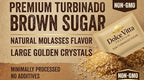 Raw Sugar Turbinado - Dolce Vitta Premium - Raw Natural Cane Brown Sugar Turbinado, 400 Count, Pack of 1, Natural Sweetener for Drinks and Baking Packets for Home, Office, Coffee, Bar, Gift,Restaurants, & Coffee Stations,