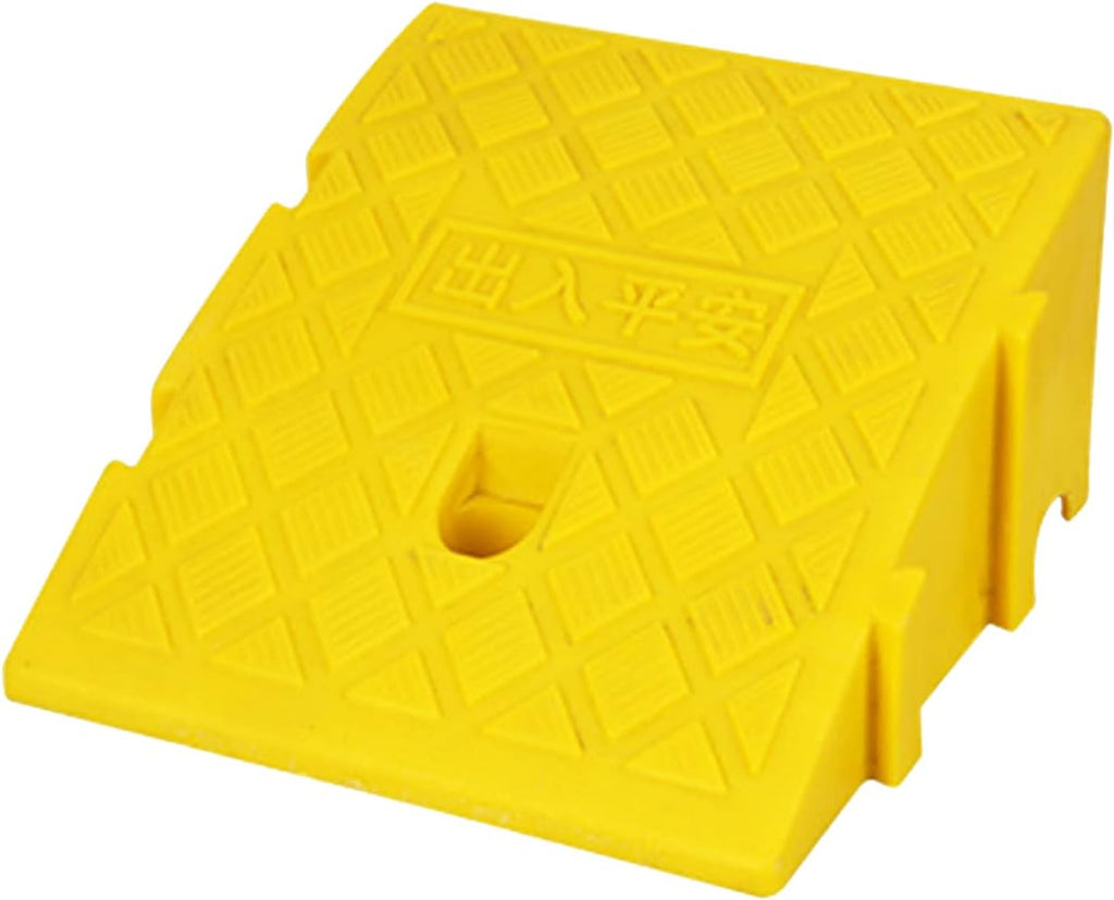 Car Threshold Ramps Curbs Textured Surfaces to 11-16CM Height Steps for Truck Scooter Wheelchair Curbs for Car Sidewalks