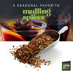 Monterey Bay Herb Co, Traditional Mulling Spices, by Herb Co, Spice Blend for Mulled Wine Spices, Apple Cider, Tea & Wine, 1 lb