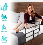 Able Life Bedside Extend-A-Rail, Adjustable Senior Bed Safety Railing and Stand Assist Grab Bar, Extendable Guardrail for Seniors and Elderly Adults, ASTM Safety Approved Bedrail