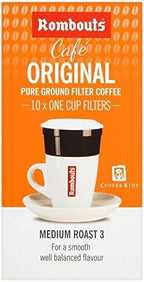 Rombouts Original Individual Filter Coffees (10) - Pack of 2