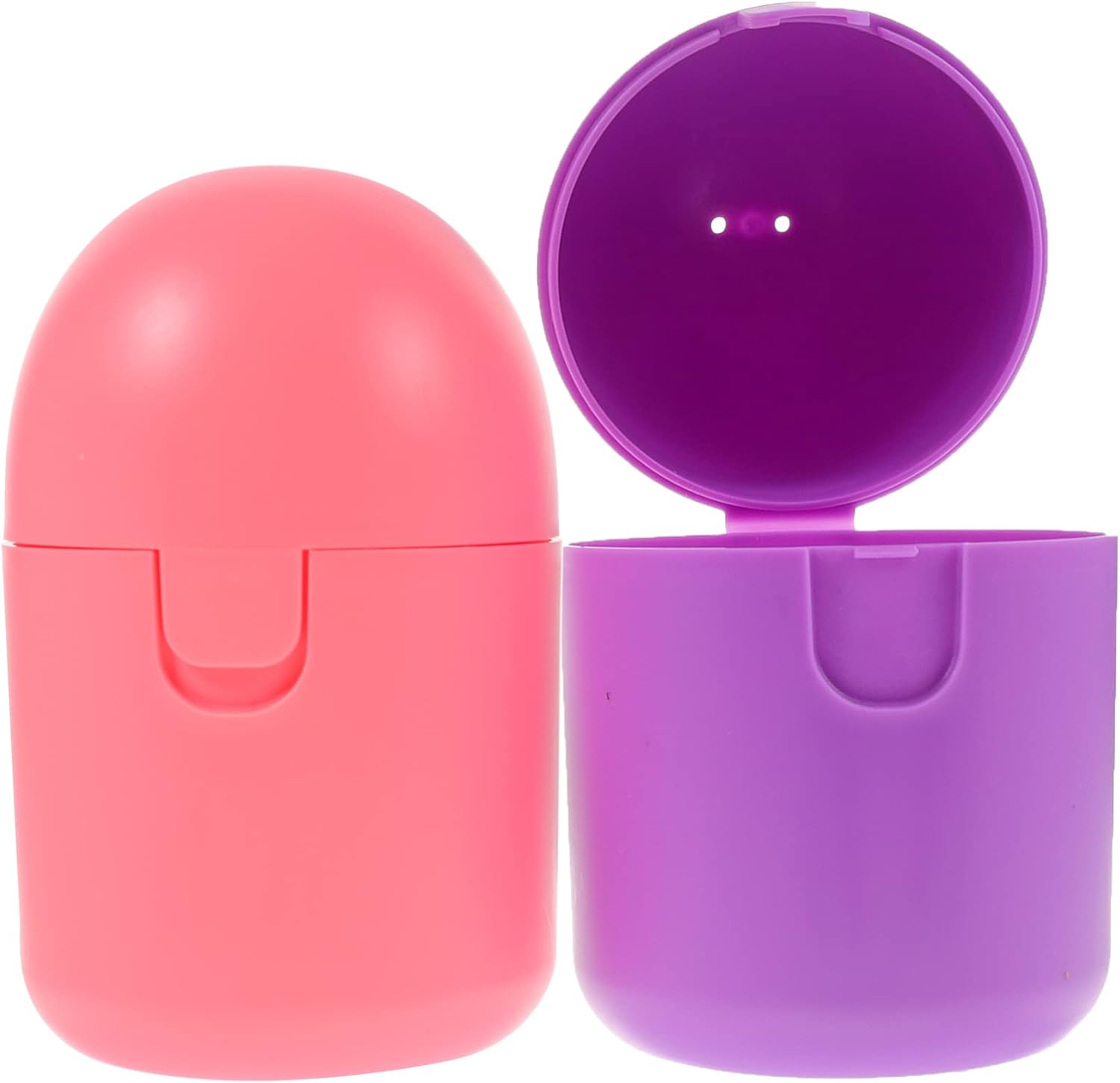 Healeved 2Pcs Holder Storage Box Period Cups Container Portable Wash Case Reusable Steamed Cleaner for Travel