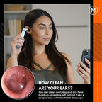 MOBI Connect Wi-Fi Otoscope for Ears, Nose & Throat - 1080P HD Lens, Multi-Axis Gyroscope, 6 LED Lights, 90+ Min Use, 3 Ear Speculum, Suitable for Adults & Children
