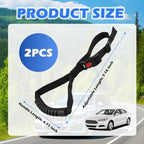 2PCS Adjustable Car Handle Assist,Anti-Slip Car Door Handle for Elderly/Pregnant Women/Kids,Portable Cars Handles Strap for Cars Interior Use & Daily Travel Safety Support