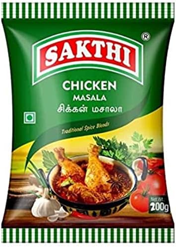 Indian Spice, Sakthi Chicken Masala - 7oz., 200g by Sakthi