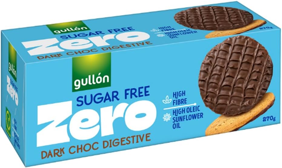 Gullon Sugar Free Choco Digestive Biscuits, 270g