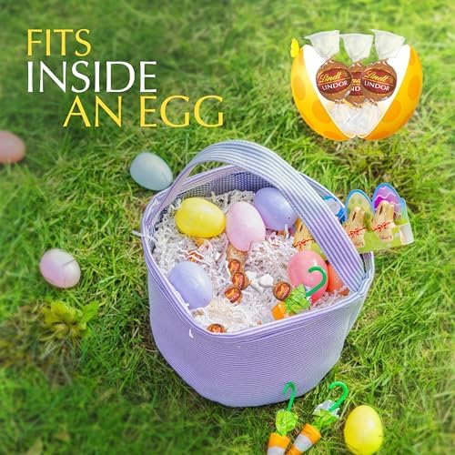 Lindt LINDOR Carrot Cake White Chocolate Candy Truffles, White Chocolate With Carrot Cake Truffle Filling, 19 oz. Bag