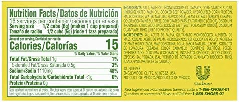 Knorr Bouillon Cubes Beef Flavor Bouillon/Caldo de Res Pack of 24, 8 Ct For Sauces, Soups and Stews Naturally Flavored 3.1 oz