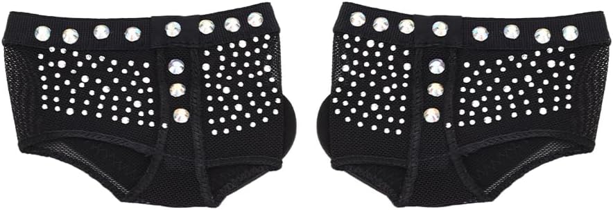 Joyzan Dance Paws Pad, Half Sole Shoes Ballet Lyrical Bare Foot Undies Thongs Protection Fitness Yoga Wear Bare Toe Belly Contemporary Professional Socks Protector Cushion Kids Women Girls Men 1 Pair