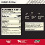 Optimum Nutrition Gold Standard 100% Whey Protein Powder, Cookies and Cream, 4.65 Pound (Packaging May Vary)