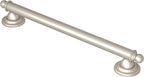 Moen YG2212BN Bathroom Safety 12-Inch Stainless Steel Traditional Bathroom Grab Bar, Brushed Nickel