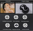 Electric Mini Anti Snoring Device Sleep Apnea Stop Snore Electric Snore Stopper Devices with Intelligent Throat Massages Snoring Solution Machine for Better Sleep