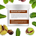 Pferdebalsam Horse Balm Gel 8.8 oz, Extra Warm Massage Gel with Horse Chestnut & Safflower, Soothing Comfort for Tired Muscles & Body