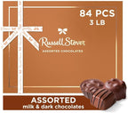 NEW - RUSSELL STOVER Assorted Milk & Dark Chocolate Gift Box, 48 oz. (≈ 84 pieces)