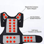 Heated Throw Blanket Self Heating Double Shoulder Support Wrap Brace Protector, Magnetic Therapy Thermal Infrared Anion, Therapy Neck and Shoulder Pain