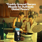 Tribal Trail Organic Garam Masala Spice Powder | 8 Spice Blend | 7.05 oz | USDA Organic & Non-GMO | Recyclable Kraft Bags | Best for Curries, Stews, Meat & Rice Dishes | Ethically Sourced Spices from India