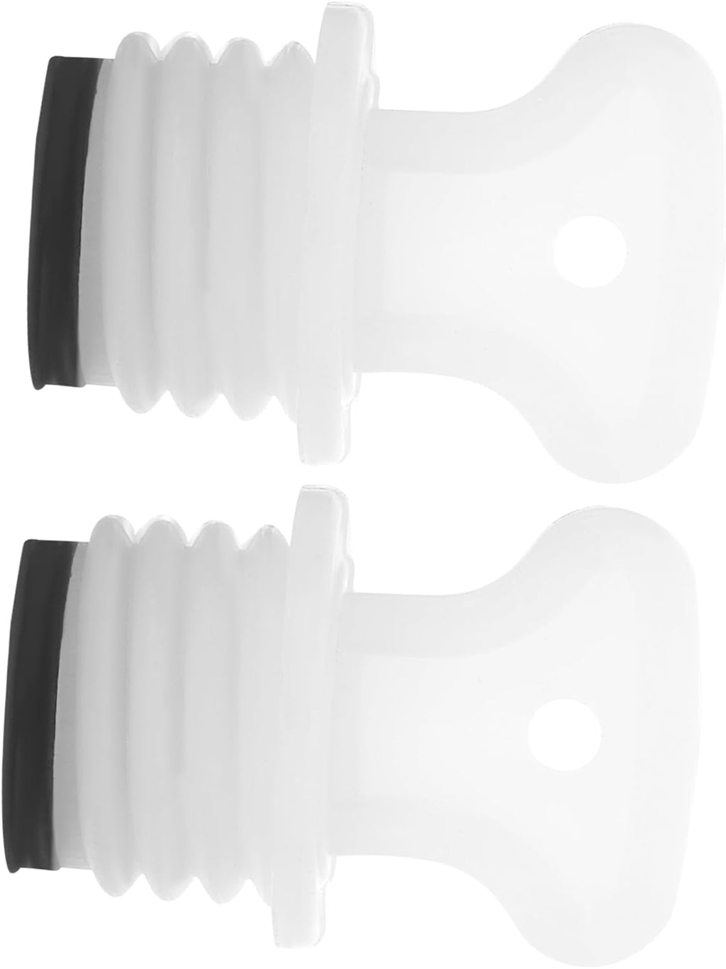 2Pcs Hot Water Bottle Plug, 15mm Small Washer, Plastic Hot Water Bottle Plug Cover Replacement, Screw Cap, Stopper for Sealing and Leak Proof