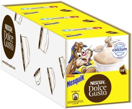 Nescafé Dolce Gusto Nesquik, Pack of 3, 3 X 16 Capsules